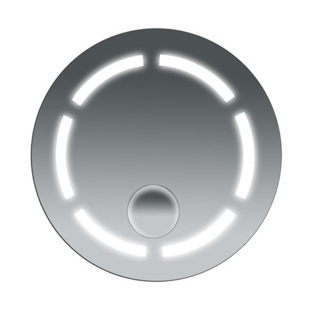 STEAMSPA Round Fog Free Bathroom Mirror MIR06